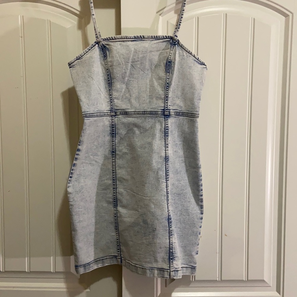Light jean dress